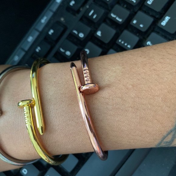 Nail Cuff Bracelets - Picture 3 of 3